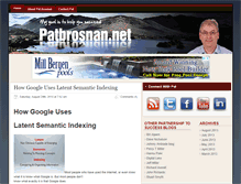 Tablet Screenshot of patbrosnan.net